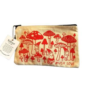 Canvas Zipper Bag NWT